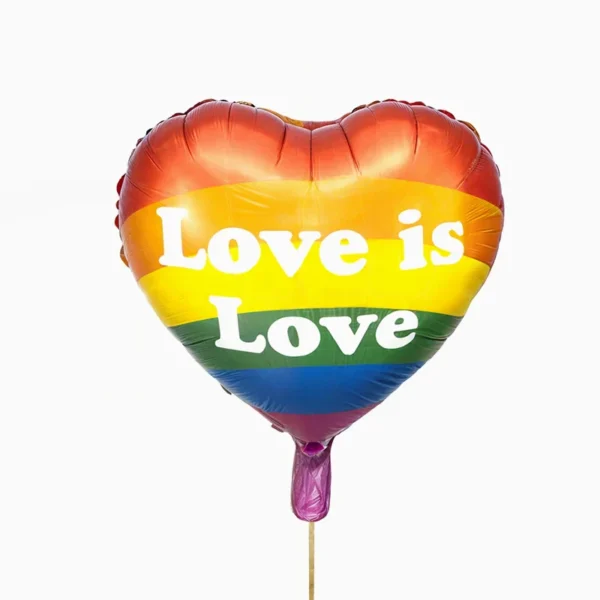 globo foil corazón mix