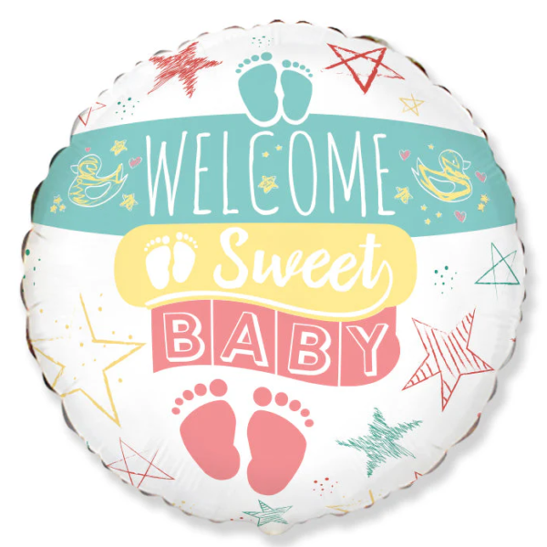 globo welcome sweet baby