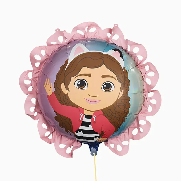 globo "la casa de muñecas de gabby" con volante