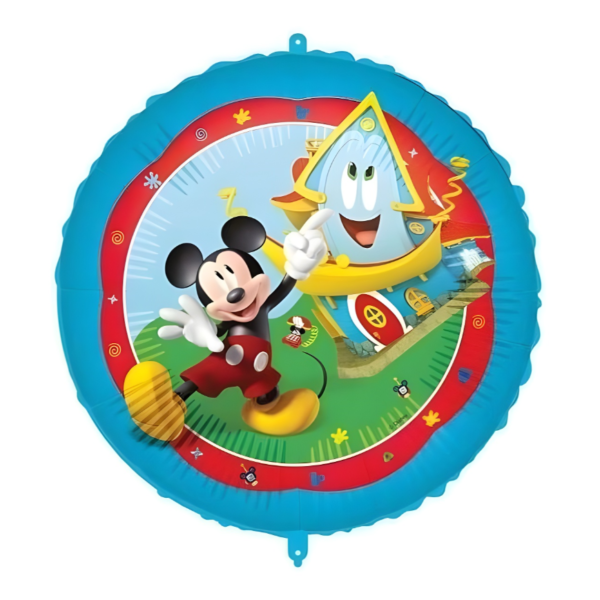globo redondo "mickey mouse"